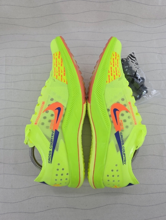 Nike Mens ZoomX Dragonfly XC Volt Yellow Racing Running Shoes DX7992-701 Sz 10